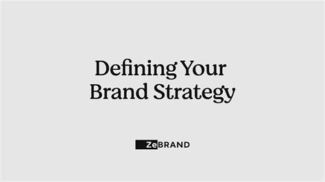 Defining Your Brand Strategy Tell Your Brand Story To The World Youtube