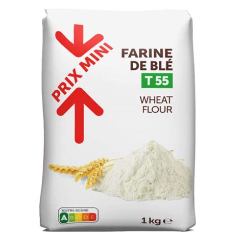 Farine De Blé T55 Prix Mini 1 Kg La Belle Vie Courses En Ligne