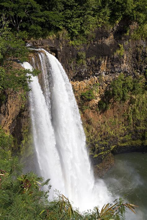 Wailua Falls, Kauai, Hawaii Photograph by David R. Frazier - Pixels