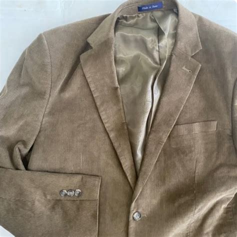 Alan Flusser Suits Blazers Mens Alan Flusser Brown Corduroy