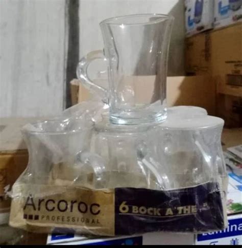Arcoroc 6 Bock A 'THE" (6Pcs. Set), For Restaurant at ₹ 400/set in ...