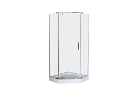Душевой уголок Astera ASTGS4110P пятиугольник с поддоном 90x90см ...