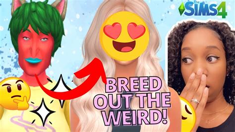 Breed Out The Weird Challenge Sims Youtube