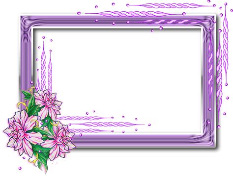 Bordas E Molduras Florais Png Imagens Para Photoshop