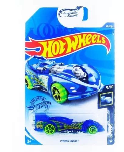 Hot Wheels Veh Culo Power Rocket X Raycers Cuotas Sin Inter S