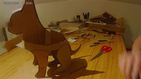 How To Make A Cardboard Sculpture Youtube