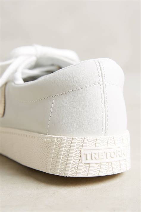 Tretorn Leather Sneakers | Anthropologie