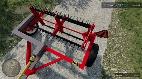 Hs 7 Hay Tedder V10 Fs22 Mod