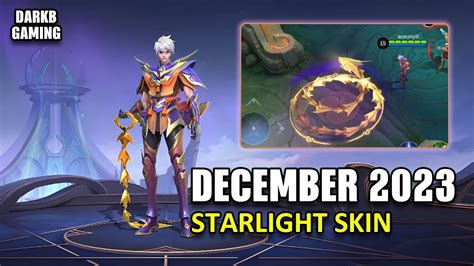 December 2023 Starlight Skin Mobile Legends YouTube