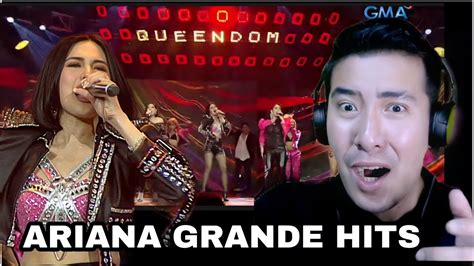 Reaction The Divas Of The Queendom With Ariana Grande Hits All Out