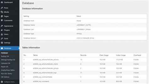 10 Best Wordpress Database Plugins In 2023