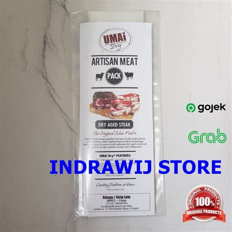 Jual Umai Dry Aging Bags Dry Aged Ribeye Striploin Steak Wagyu Beef