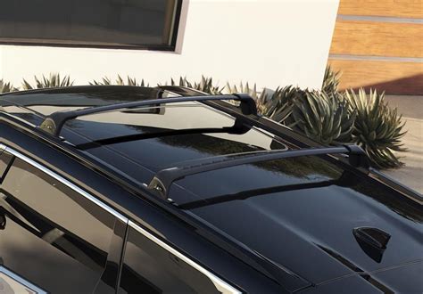 Infiniti Qx Comfort Roof Rail Crossbars Black Piece Set