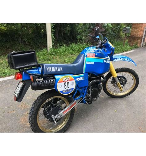 Kit Adesivi Stickers Compatibili XT 600 Z TENERE 1985 GAULOISES PARIS