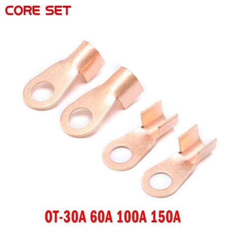 Pcs Terminal Ot Series Splice Wire Dia Copper O Shape