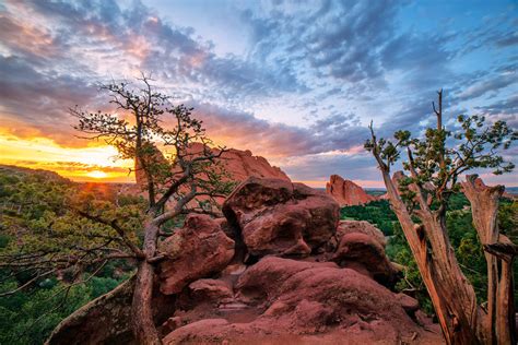 Garden Of The Gods Sunrise Bruce Hausknecht Flickr