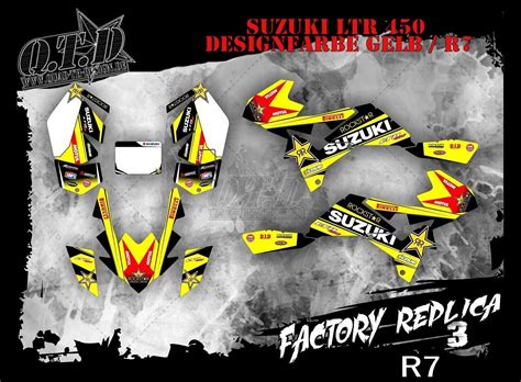 SCRUB DEKOR KIT ATV SUZUKI LTZ 400 2009 2018 GRAPHIC KIT FACTORY