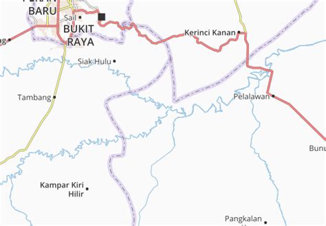 Mappa Michelin Pangkalan Kerinci Pinatina Di Pangkalan Kerinci