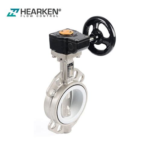 Worm Gear Wafer Butterfly Valve Wafer Butterfly Valve HEARKEN