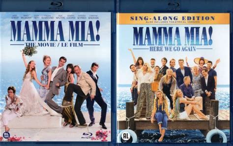 Mamma Mia The Movie Mamma Mia Here We Go Again Blu Ray Blurayshopnl