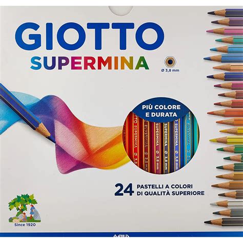 Pastelli Giotto Supermina Colori Fila