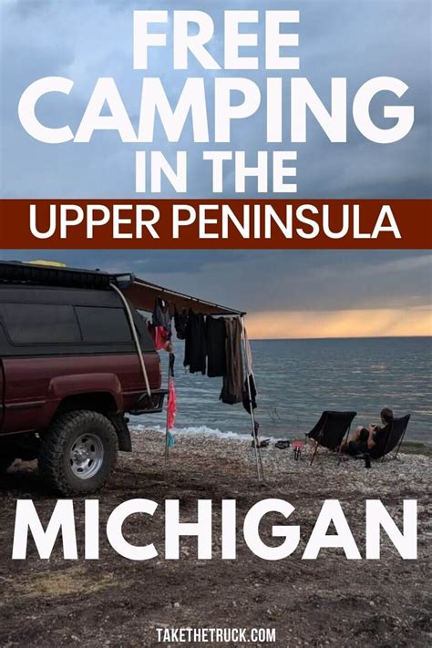 Free Camping in Michigan’s Upper Peninsula [12 Primitive Spots] | Take ...