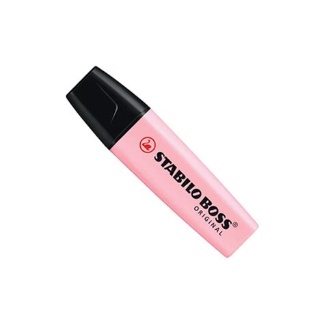 STABILO BOSS ORIGINAL PASTEL HIGHLIGHTER PALE ORANGE