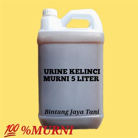 Jual Baru PUPUK URINE KELINCI MURNI 5 LITER URINE KELINCI MURNI