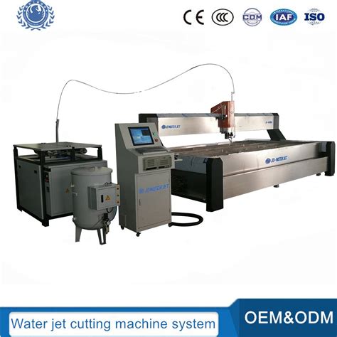 China Waterjet Cutting Machine Abrasive Stone Metalcnc Cutter 5 Axis Cuttinghead Oemandodm 3020