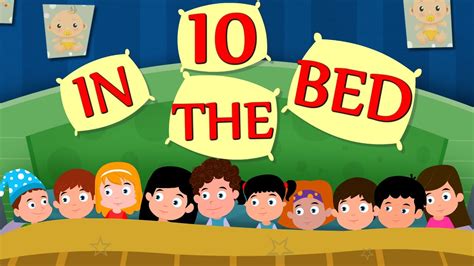 Ten In The Bed Nursery Rhyme Youtube