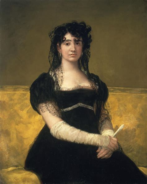 Francisco José de Goya y Lucientes 1746 1828 Portrait of Doña