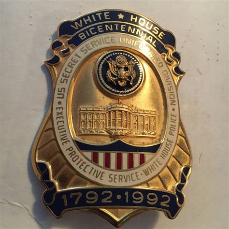 Collectors Badges Auctions Us Secret Service Uniformed Division