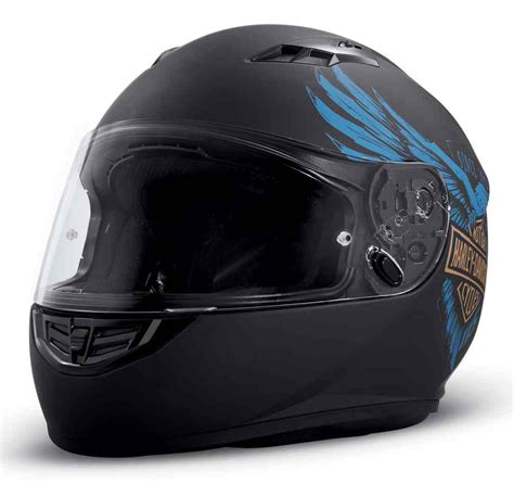 Harley-Davidson® 115th Anniversary H28 Full-Face Helmet, Matte Black ...