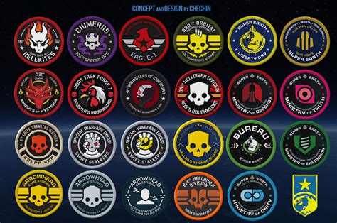 Patches I've made recently for fellow Helldivers [OC] : r/Helldivers