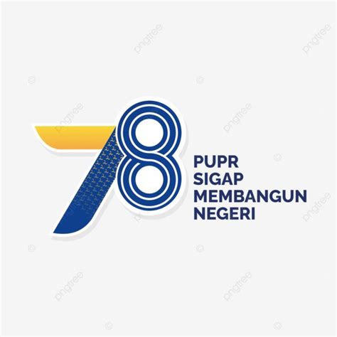 Pupr Th Anniversary Official Logo Year Vector Hut Pupr