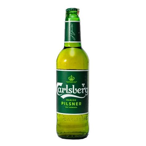 Carlsberg Danish Pilsner Bottle Beer 650ml