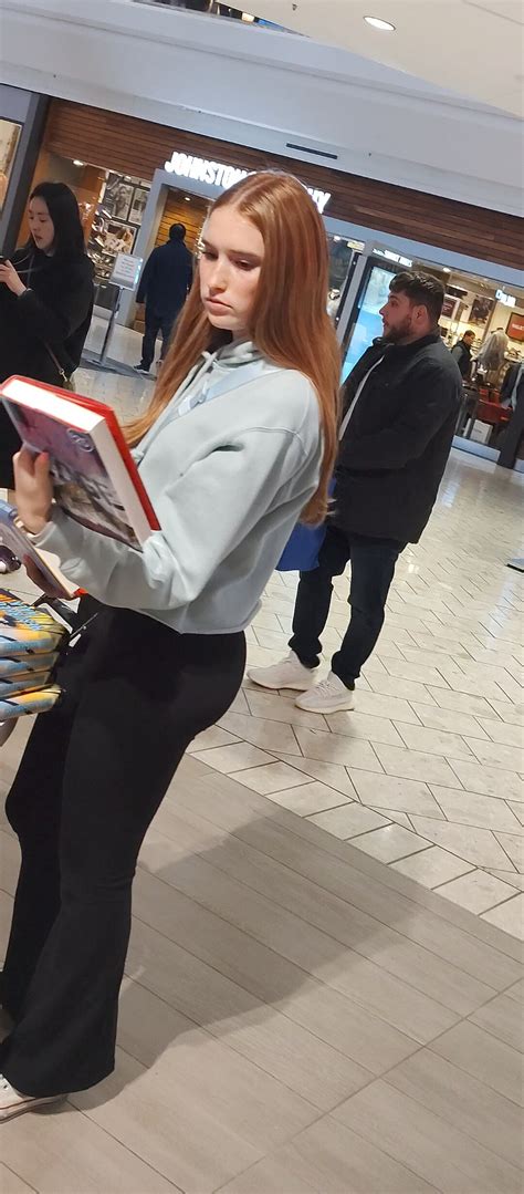 Hot College Redhead Home For The Holiday Spandex Leggings Yoga Pants Forum