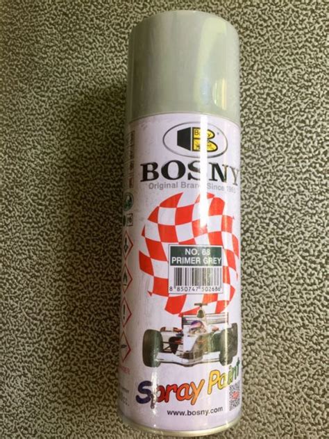 Bosny Spray Paint Primer Grey No Lazada Ph