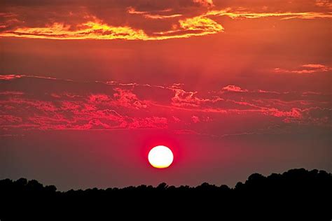 Blood Red Sky In China Good Here Diary Fonction