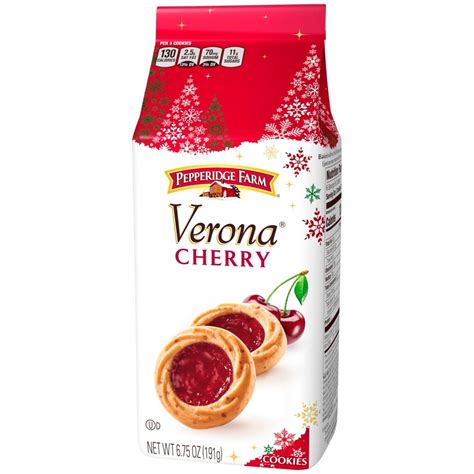 Pepperidge Farm Verona Cherry Thumbprint Cookies 675 Oz Shipt