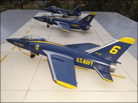 Grumman F11F 1 Tiger Blue Angels ESSMC