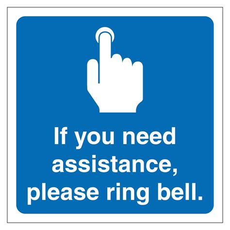 Retail Sign Please Ring Bell For Assistance 52 Off