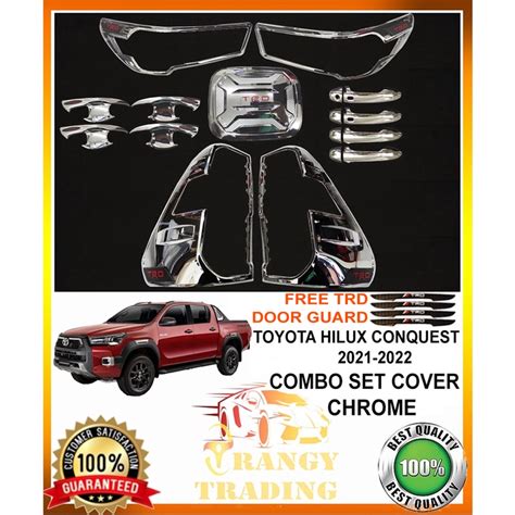 Toyota Hilux Conquest 2 4 2 8 2021 To 2024 Hilux GR 2024 TRD Garnish