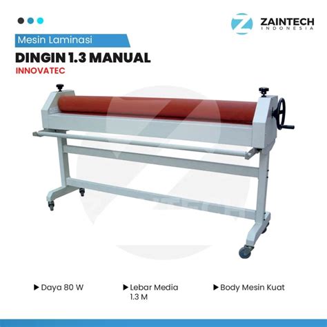 Jual Mesin Laminasi Dingin Innovatec M Manual Laminasi Roll