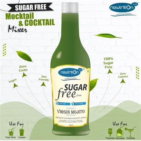 Liquid Newtrition Plus Sugar Free Virgin Mojito Syrup Packaging Type