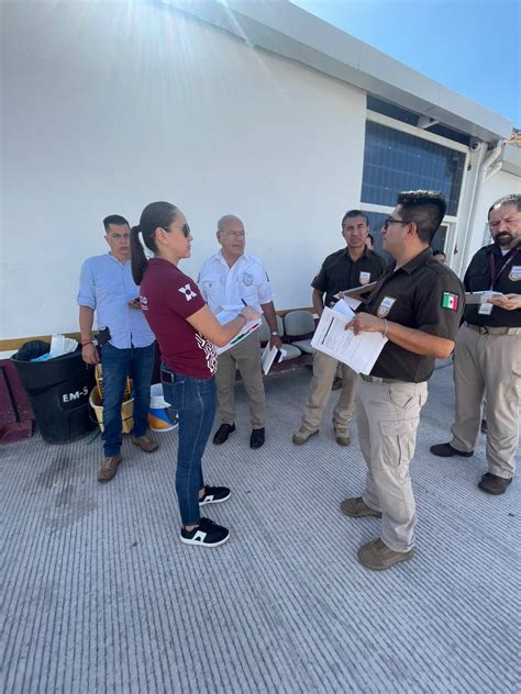 INM y AMEXCID recorren Estación Migratoria en Hermosillo Sonora para