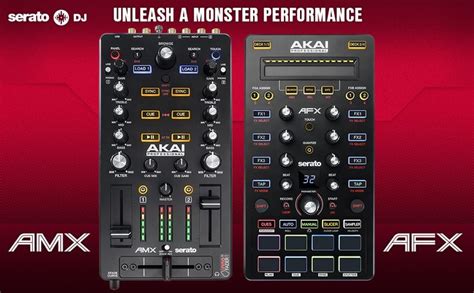 AFX And AMX DJ Controllers Akai Hardware Software Dj