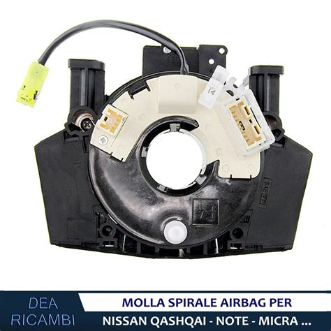 Molla Spirale Anello Contatto Airbag Per NISSAN QASHQAI 2 I J10 07 13