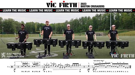 LEARN THE MUSIC 2023 Boston Crusaders Tenor Line PART 1B YouTube