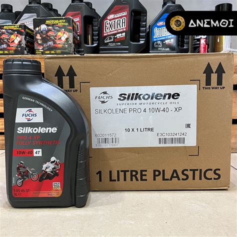 Nhớt tổng hợp Fuchs Silkolene Pro 4 10W40 XP 1L Anemoi vn